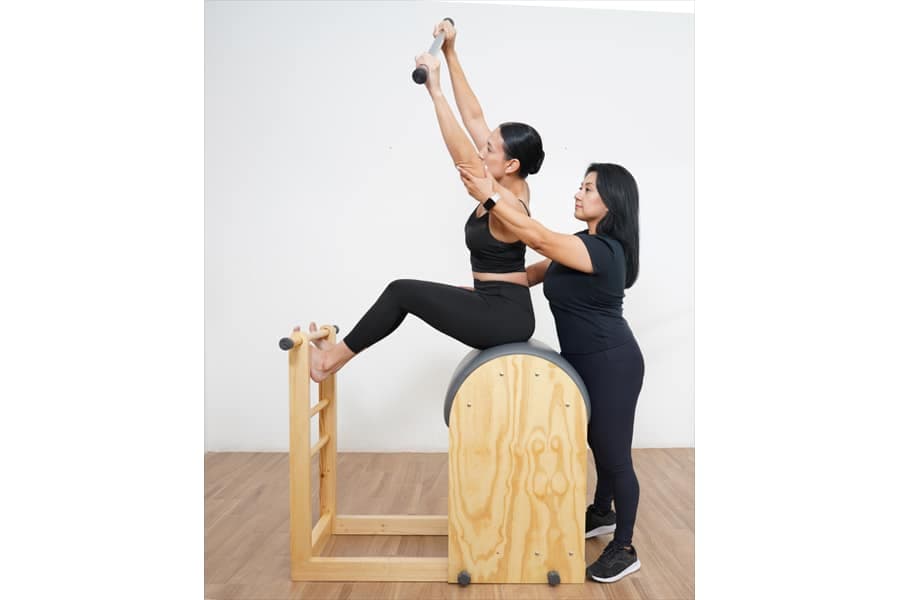Clase de Wunda Chair en el estudio